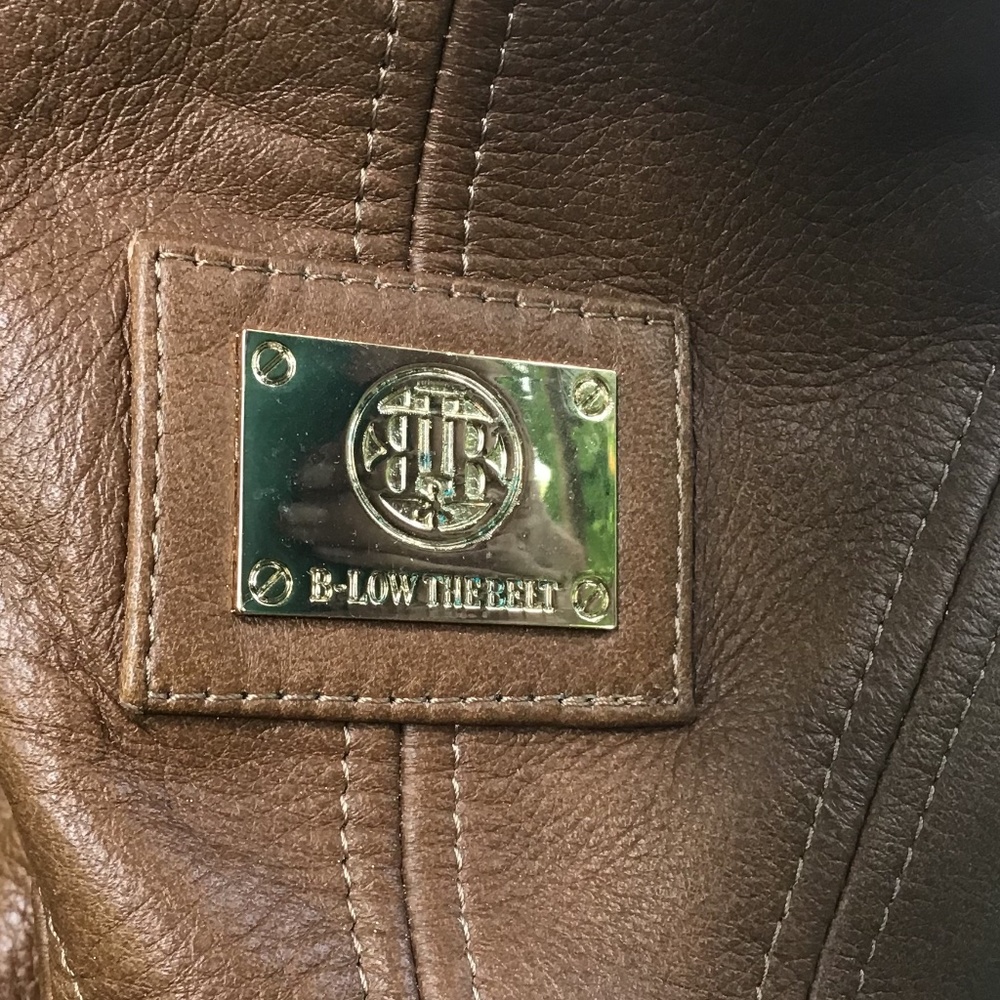 Vintage 80s soft leather shoulder Bag - Picture 4 of 5